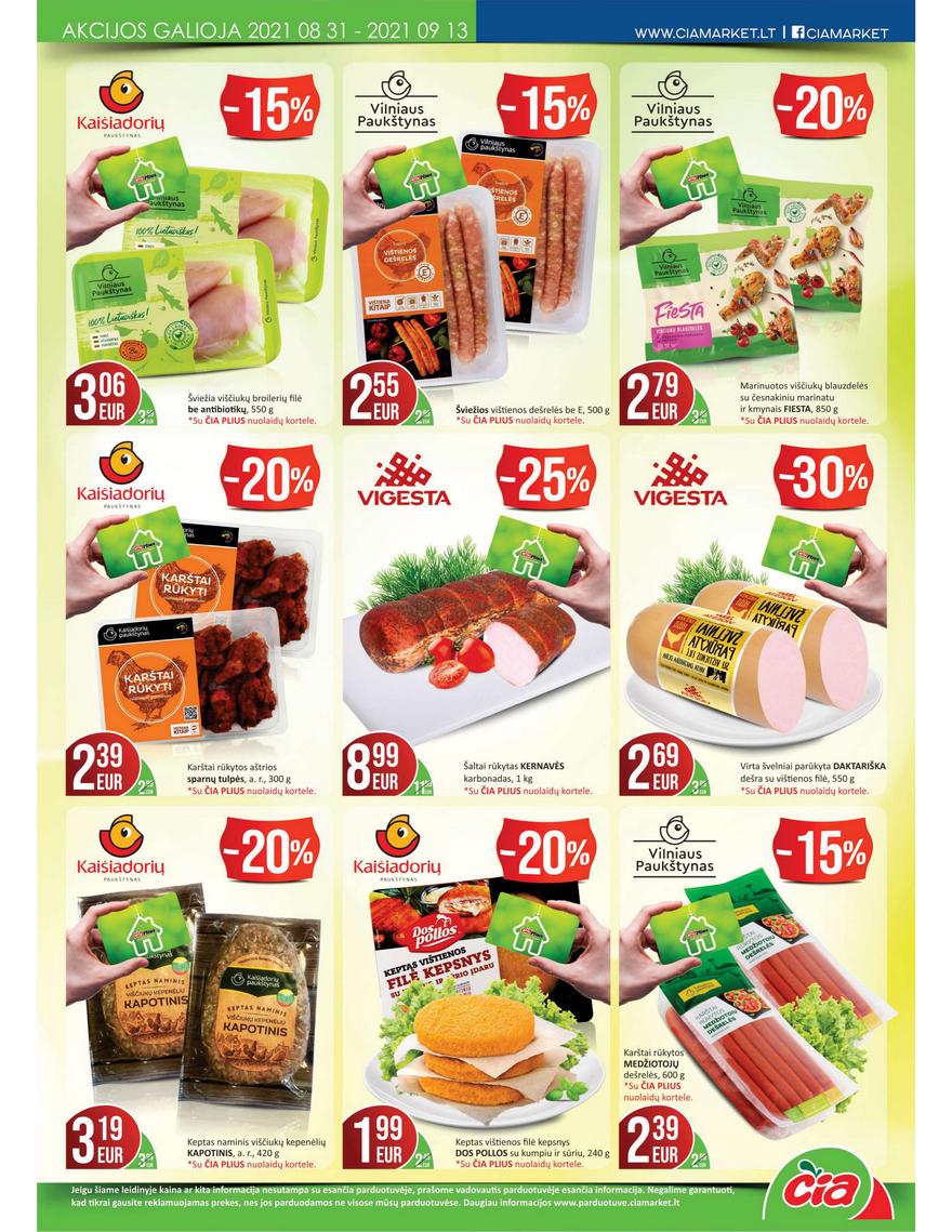 Čia market leidinys akcijos nuo 
  2021-08-31 iki 
  2021-09-13 | Leidinukas.lt puslapis 4