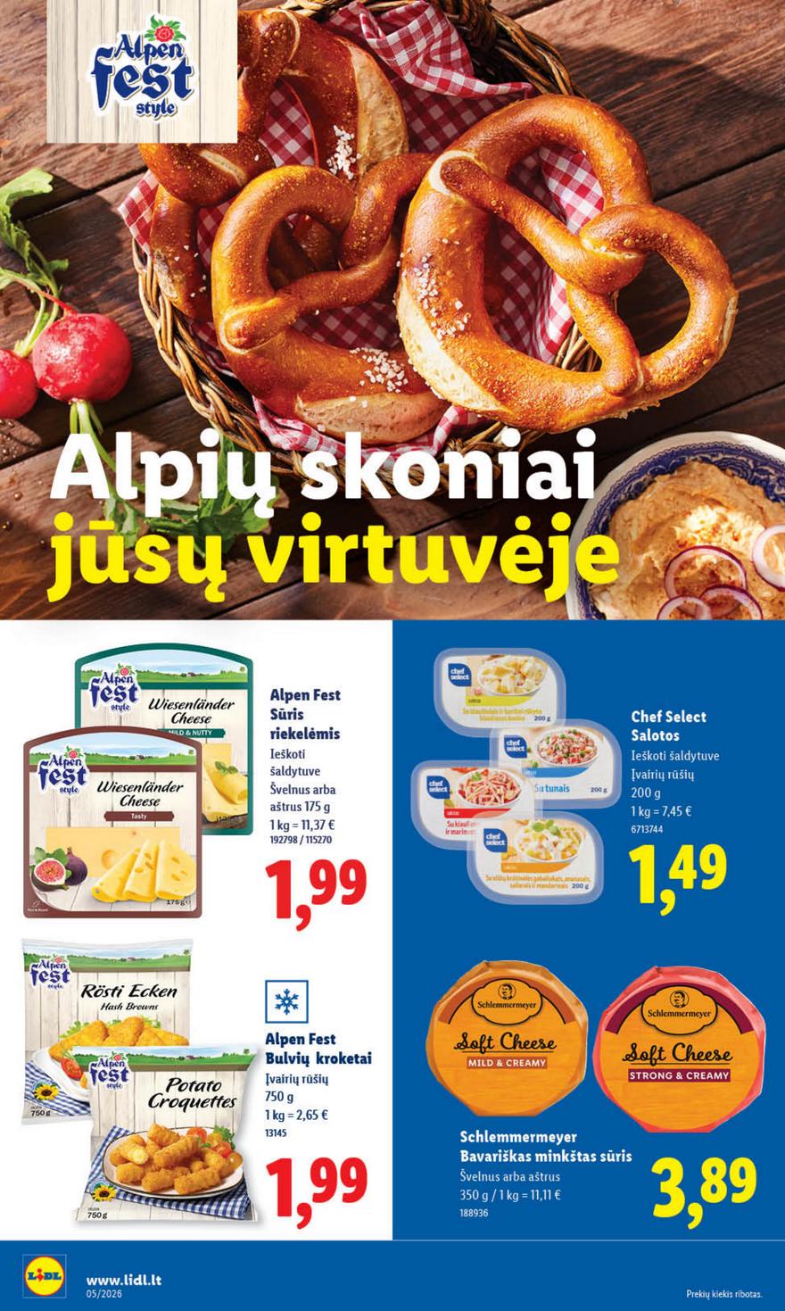 Lidl leidinys naujas akcijos nuo 
  2026-01-26 iki 
  2026-02-01 | Leidinukas.lt puslapis 14