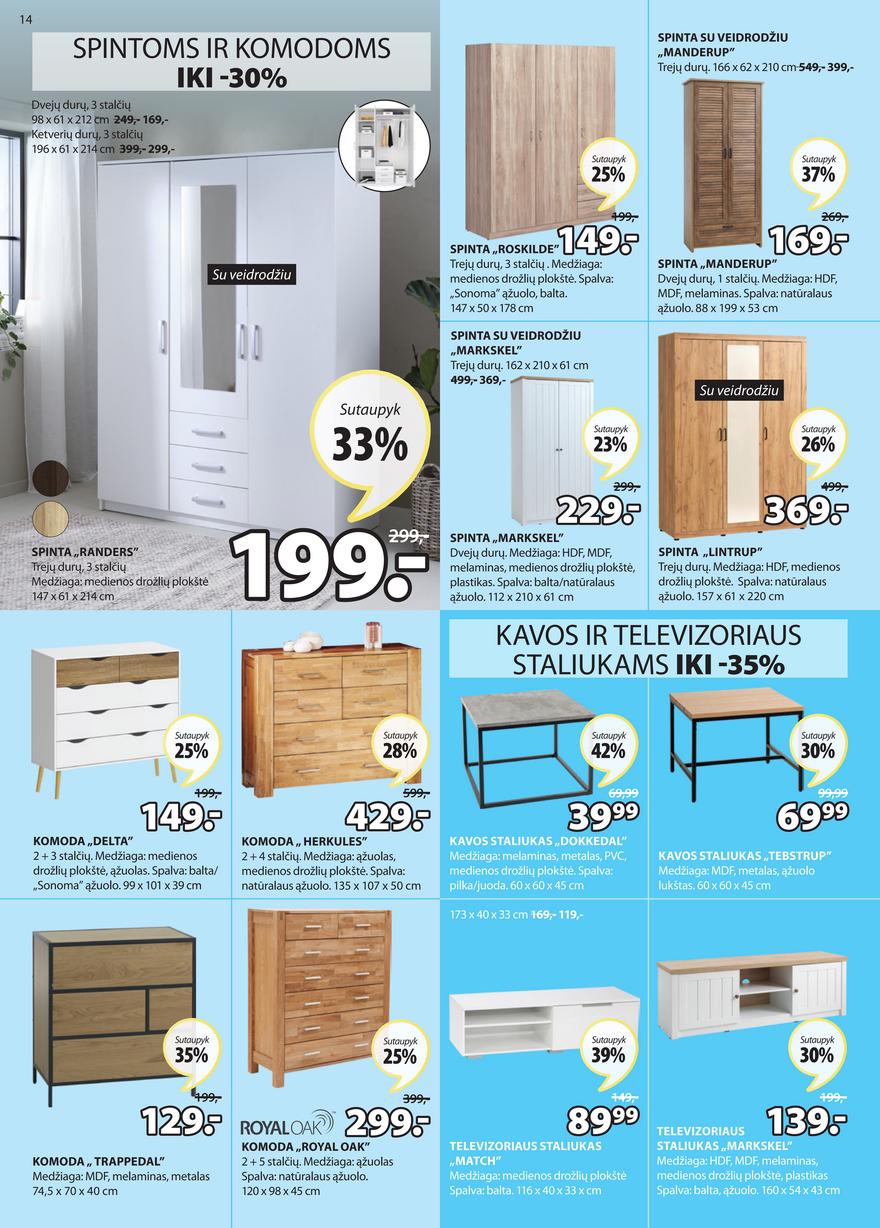 Jysk leidinys akcijos nuo 
  2022-05-03 iki 
  2022-05-23 | Leidinukas.lt puslapis 14