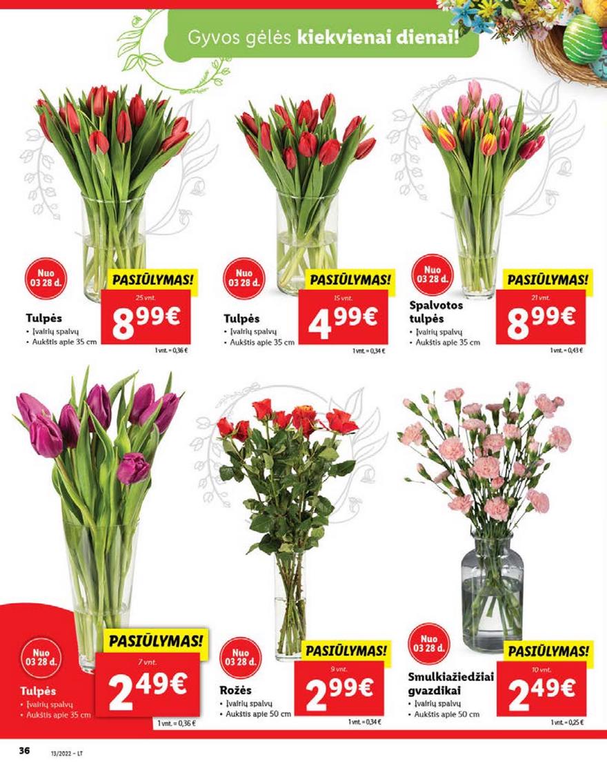 Lidl maisto prekių pasiūlymai akcijos nuo 
  2022-03-28 iki 
  2022-04-03 | Leidinukas.lt puslapis 36