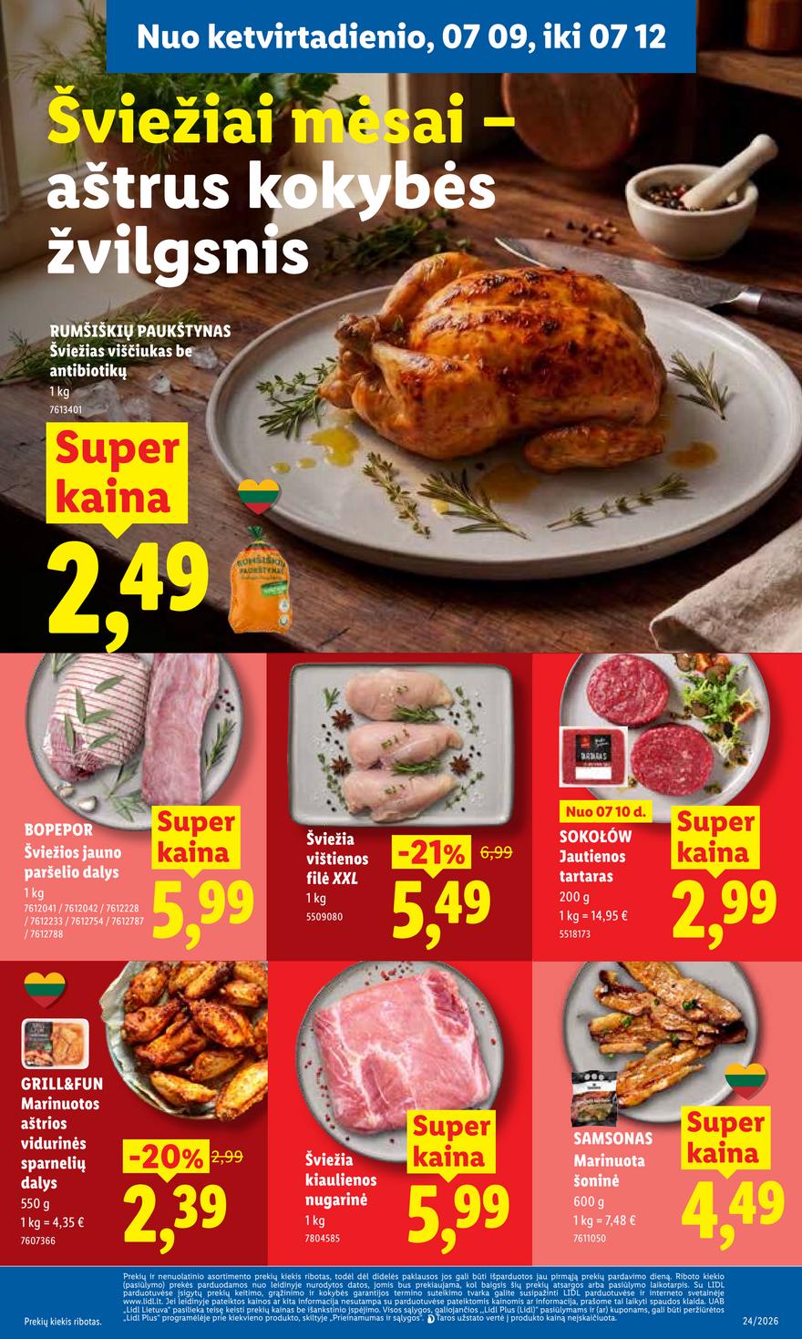 Lidl leidinys akcijos nuo 
  2026-07-06 iki 
  2026-07-12 | Leidinukas.lt puslapis 39