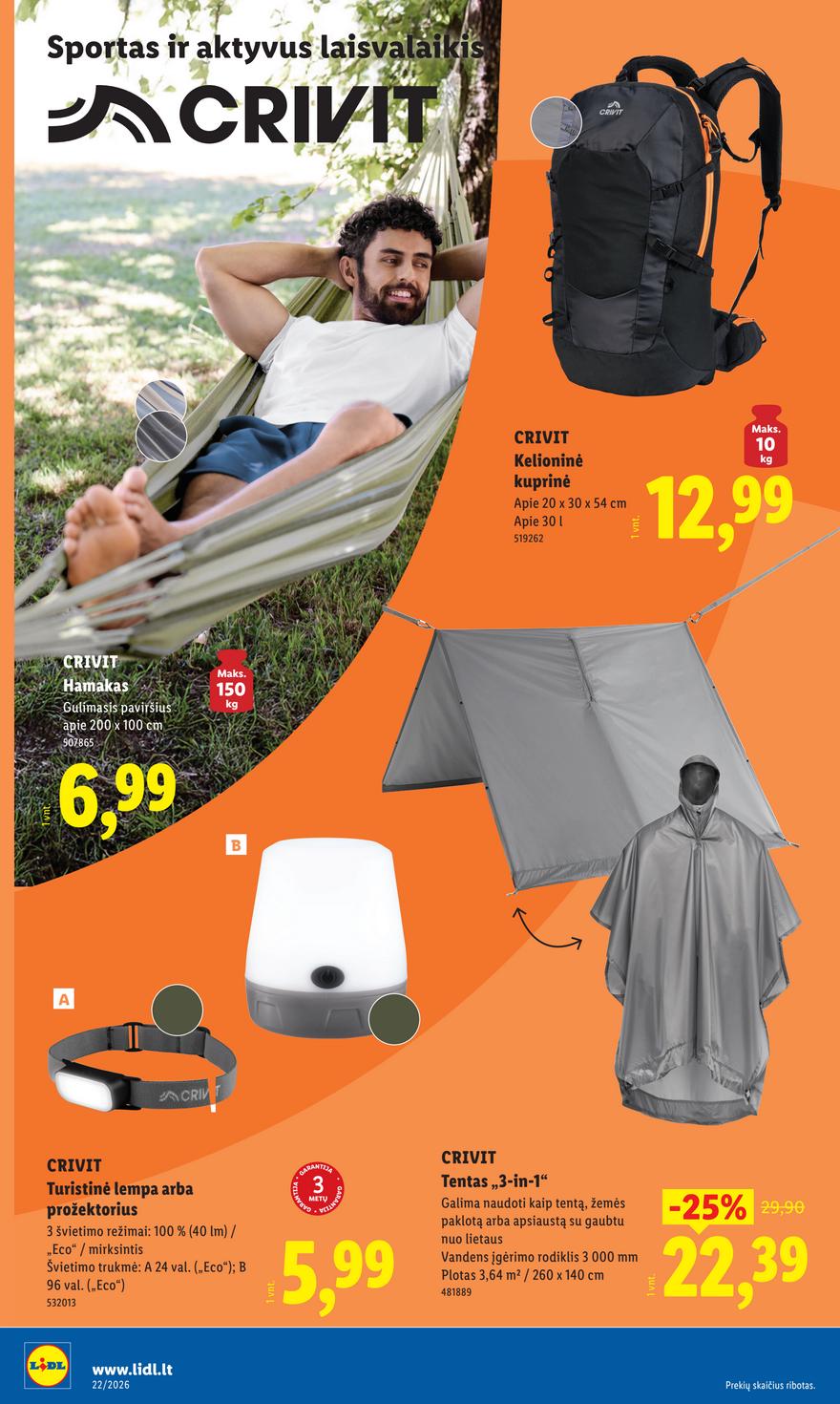 Lidl leidinys akcijos nuo 
  2026-05-25 iki 
  2026-05-31 | Leidinukas.lt puslapis 8