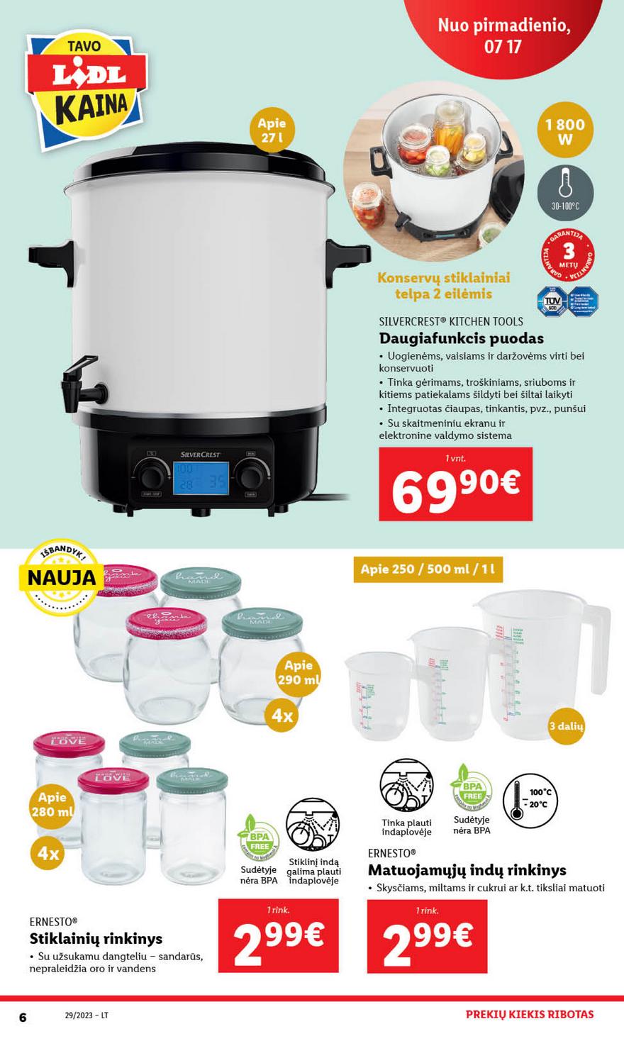 Lidl pasiūlymai akcijos nuo 
  2023-07-17 iki 
  2023-07-23 | Leidinukas.lt puslapis 6