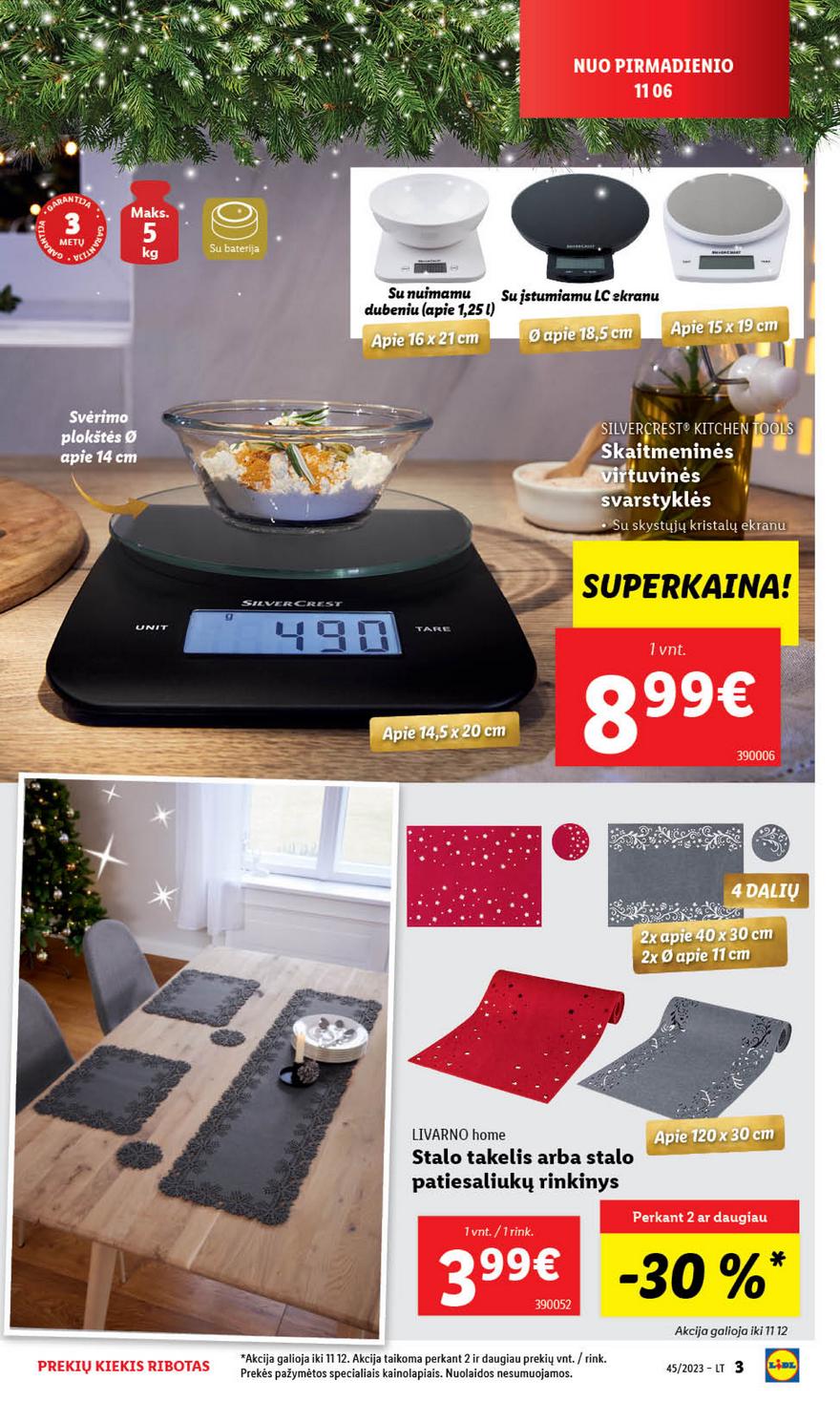 Ldil ne maisto leidinys akcijos nuo 
  2023-11-06 iki 
  2023-11-12 | Leidinukas.lt puslapis 3