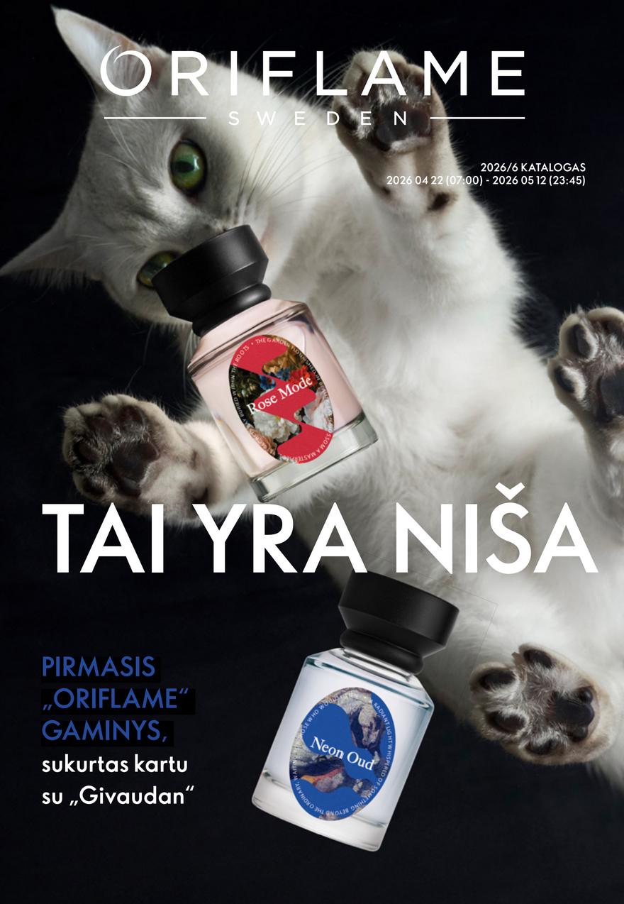 Oriflame katalogas akcijos nuo 
  2026-04-22 iki 
  2026-05-12 | Leidinukas.lt puslapis 1