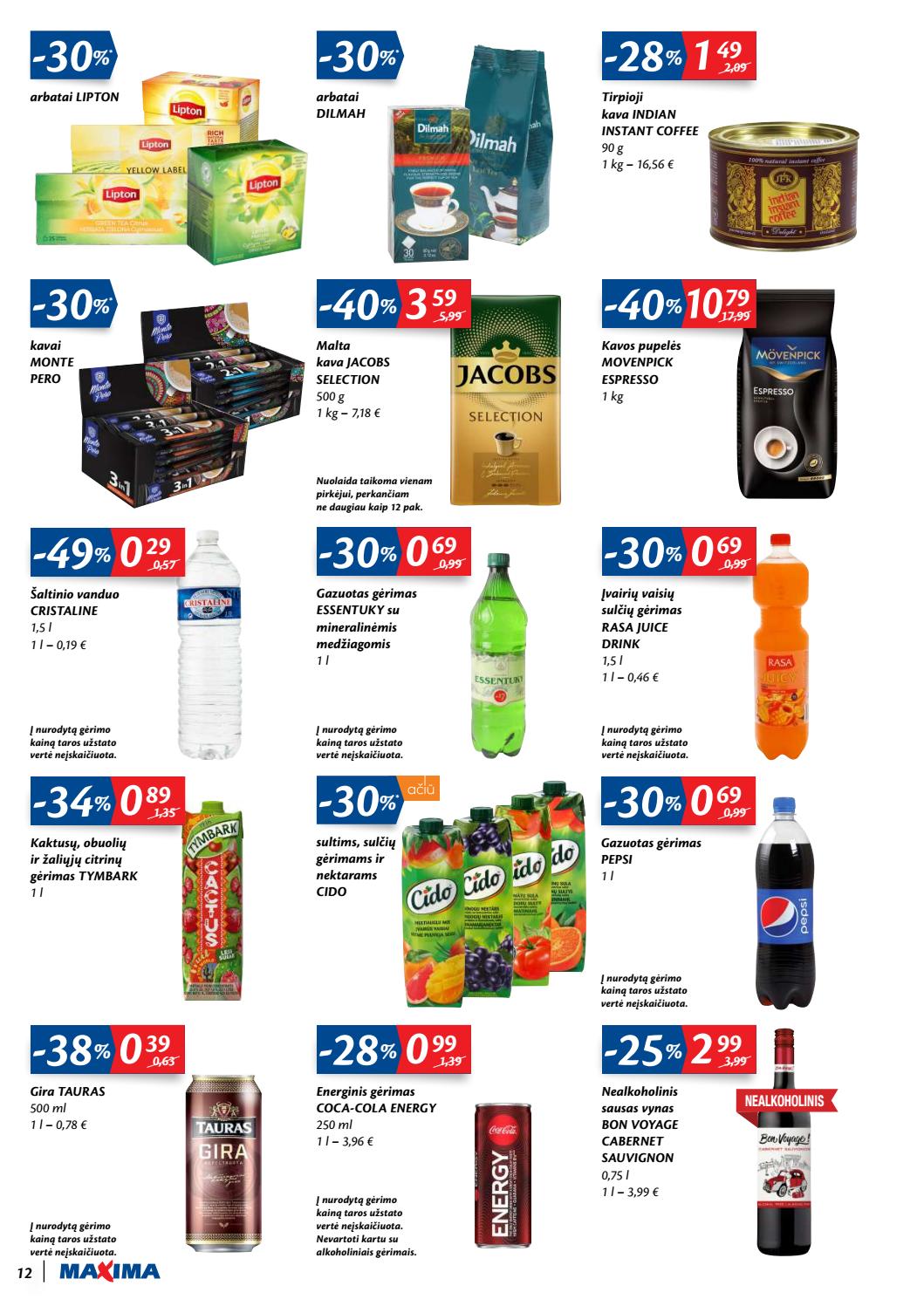 Maxima kaininis leidinys akcijos nuo 
  2020-01-02 iki 
  2020-01-06 | Leidinukas.lt puslapis 12