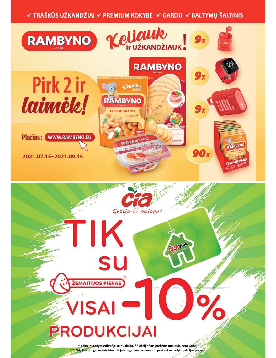 Čia market leidinys akcijos nuo 
  2021-08-31 iki 
  2021-09-13 | Leidinukas.lt puslapis 3