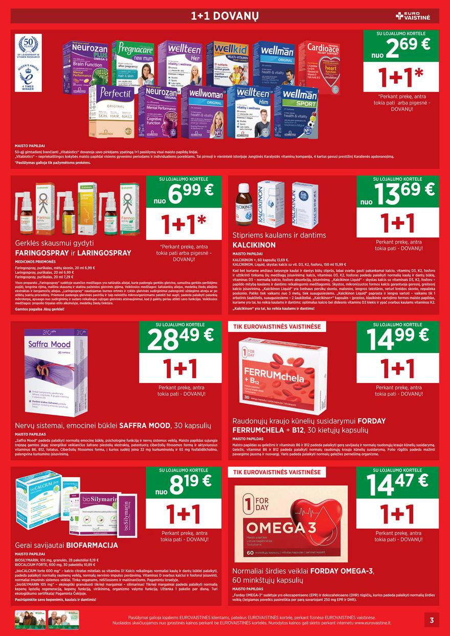 Euro vaistinė leidinys akcijos nuo 
  2023-04-01 iki 
  2023-04-30 | Leidinukas.lt puslapis 3