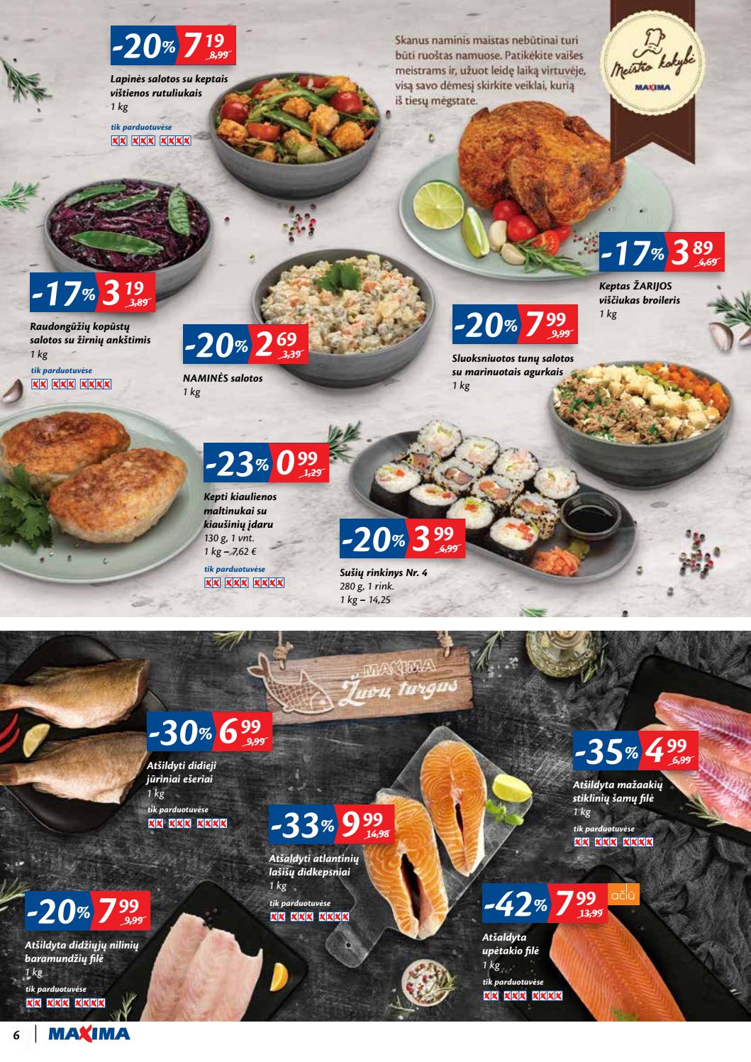 Maxima kaininis leidinys akcijos nuo 
  2020-07-28 iki 
  2020-08-03 | Leidinukas.lt puslapis 6