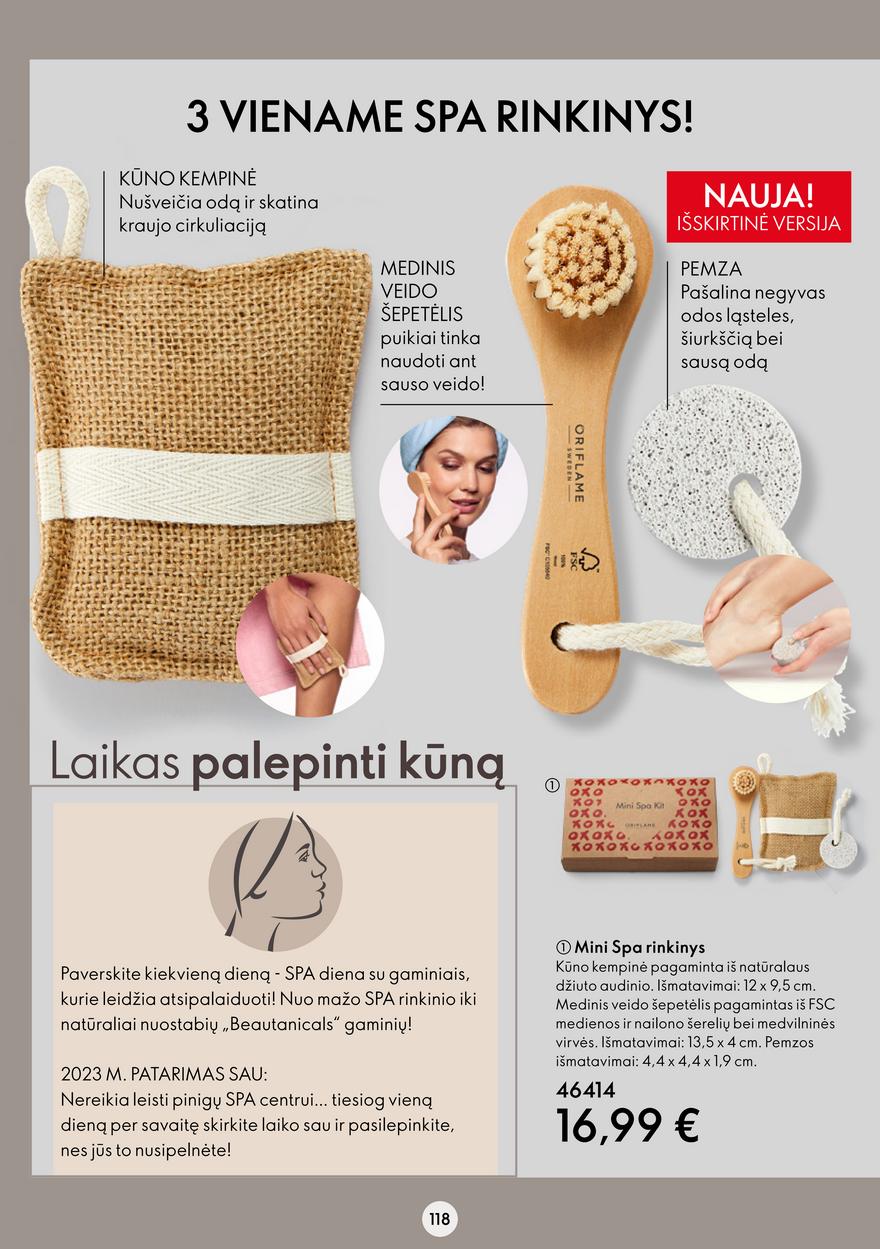 Oriflame katalogas akcijos nuo 
  2022-12-21 iki 
  2023-01-10 | Leidinukas.lt puslapis 118
