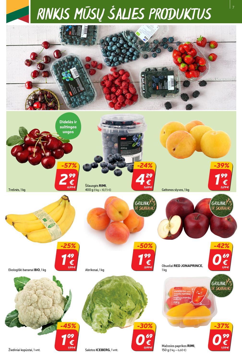 Rimi savaitinis leidinys akcijos nuo 
  2021-07-13 iki 
  2021-07-19 | Leidinukas.lt puslapis 7