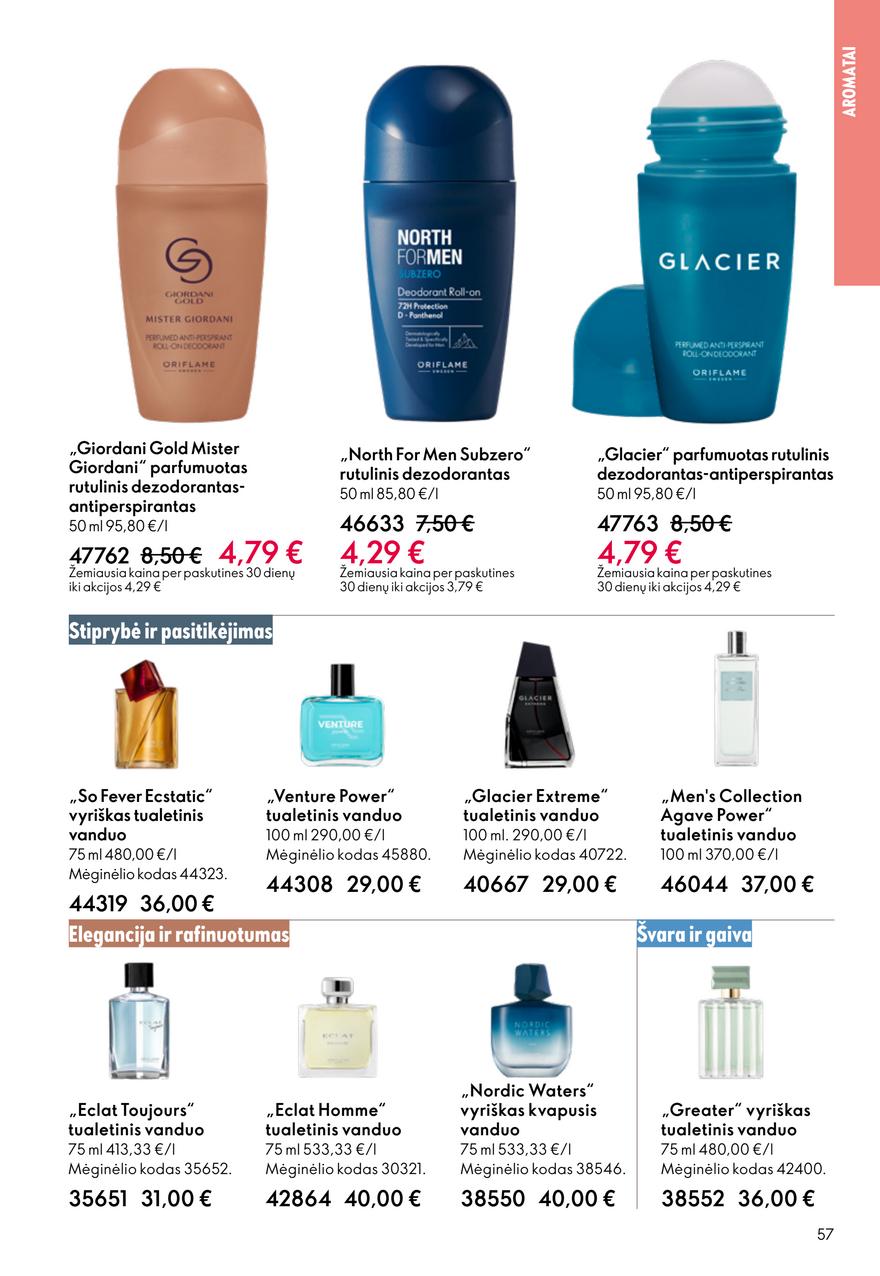 Oriflame katalogas akcijos nuo 
  2026-03-11 iki 
  2026-03-31 | Leidinukas.lt puslapis 57