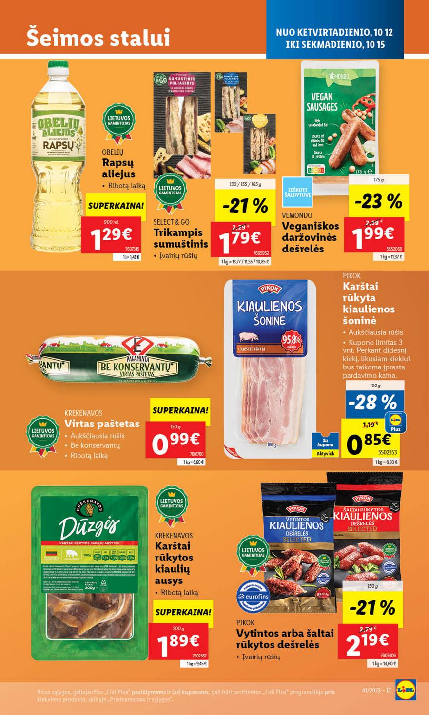 Lidl pasiūlymai akcijos nuo 
  2023-10-09 iki 
  2023-10-15 | Leidinukas.lt puslapis 64
