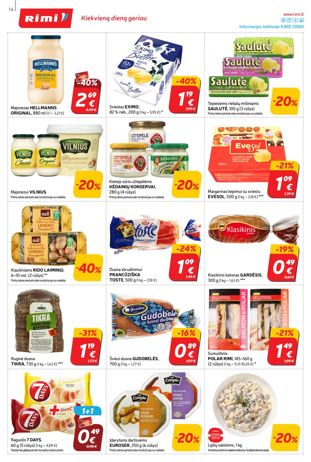 Rimi savaitinis leidinys akcijos nuo 
  2019-11-26 iki 
  2019-12-02 | Leidinukas.lt puslapis 14
