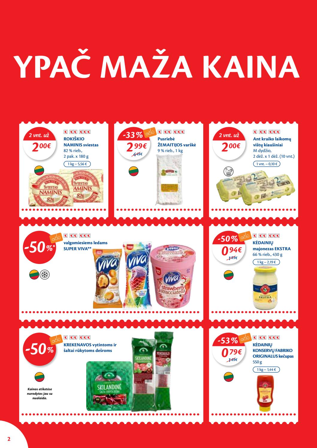 Maxima kaininis leidinys akcijos nuo 
  2021-06-08 iki 
  2021-06-14 | Leidinukas.lt puslapis 2