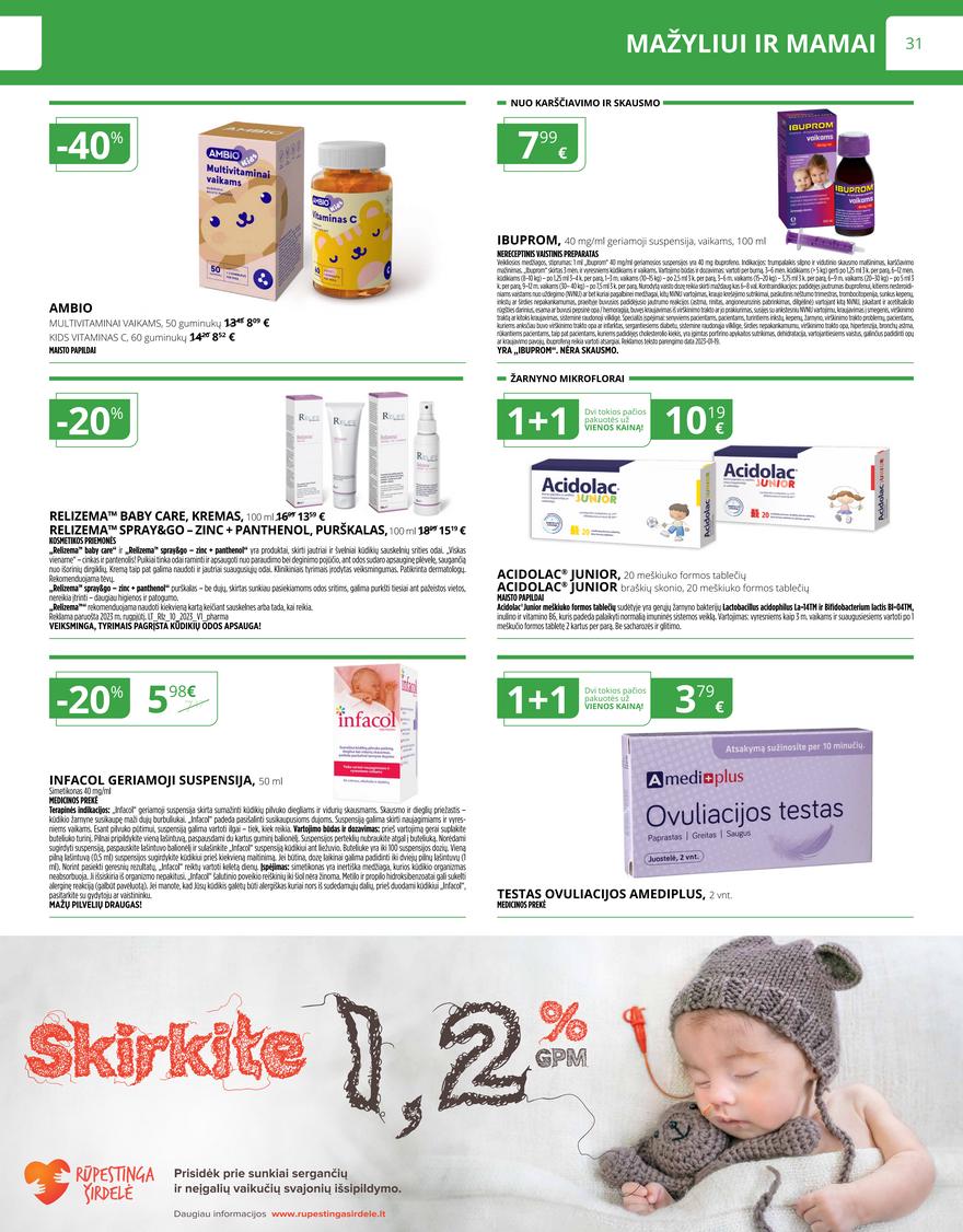 Norfos vaistinės leidinys akcijos nuo
2024-04-01 iki
2024-04-30 | Leidinukas.lt puslapis 31