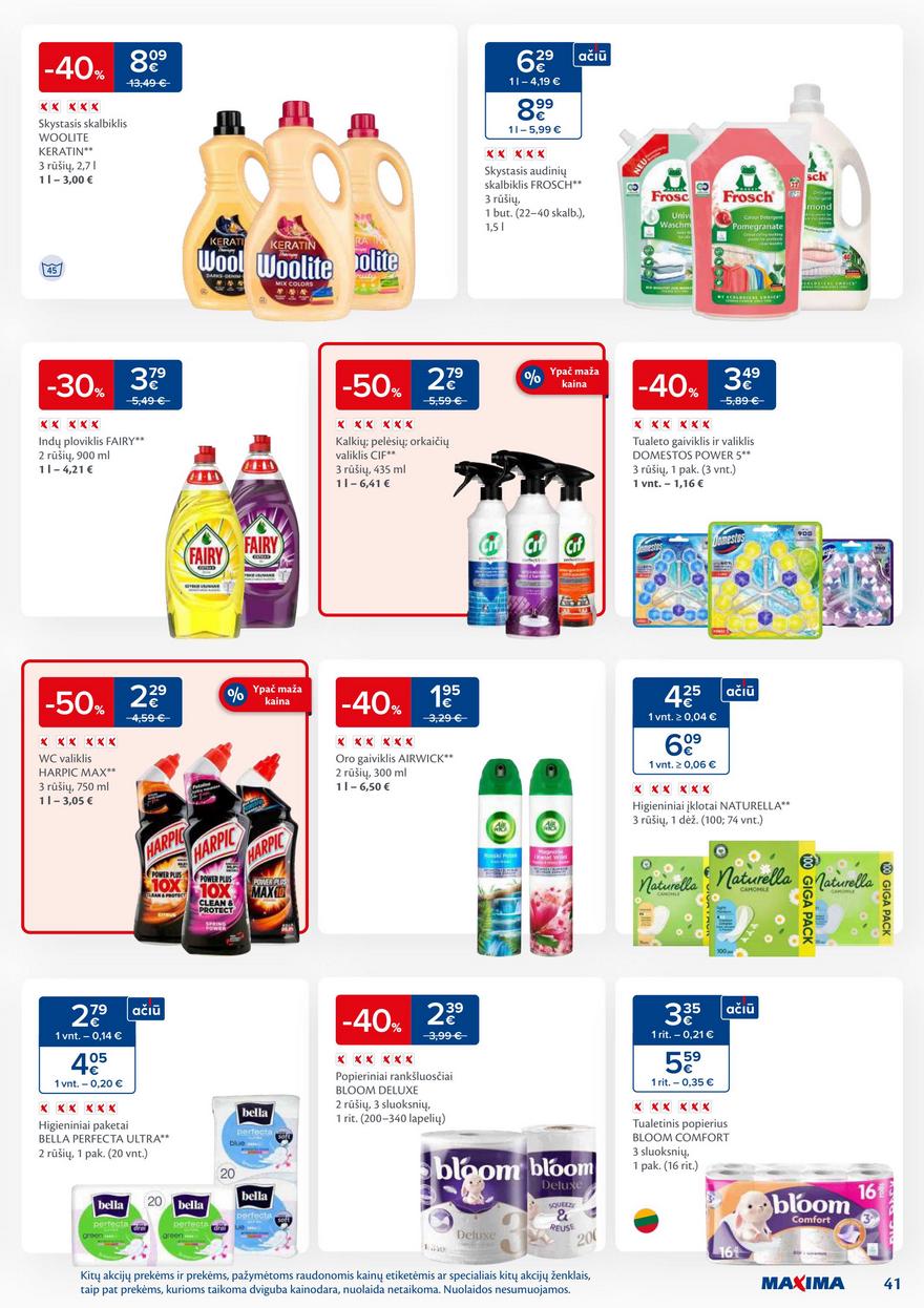 Maxima leidinys 28 akcijos nuo
2025-07-08 iki
2025-07-14 | Leidinukas.lt puslapis 41