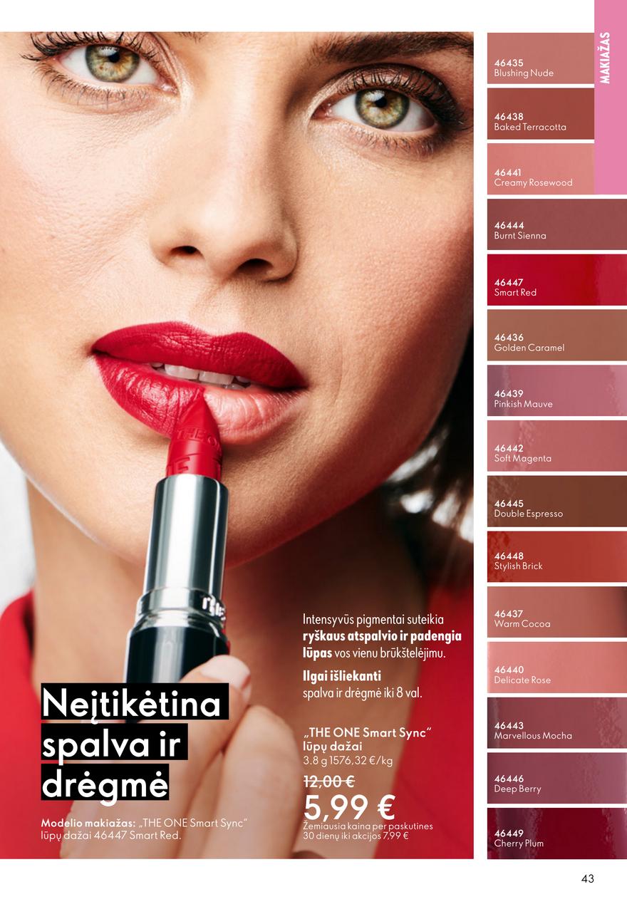 Oriflame katalogas akcijos nuo 
  2025-10-08 iki 
  2025-10-28 | Leidinukas.lt puslapis 43