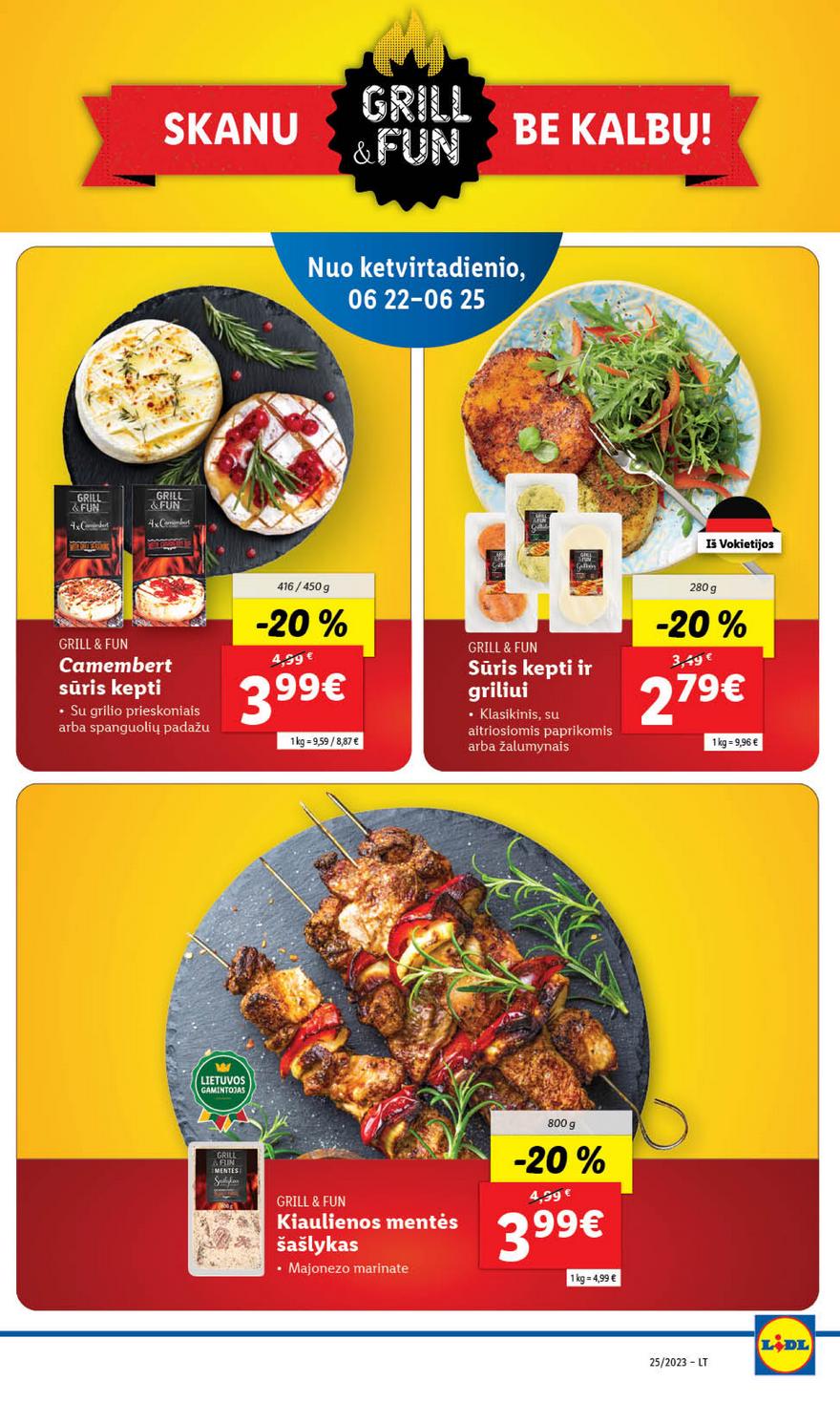 Lidl pasiūlymai akcijos nuo 
  2023-06-19 iki 
  2023-06-25 | Leidinukas.lt puslapis 17