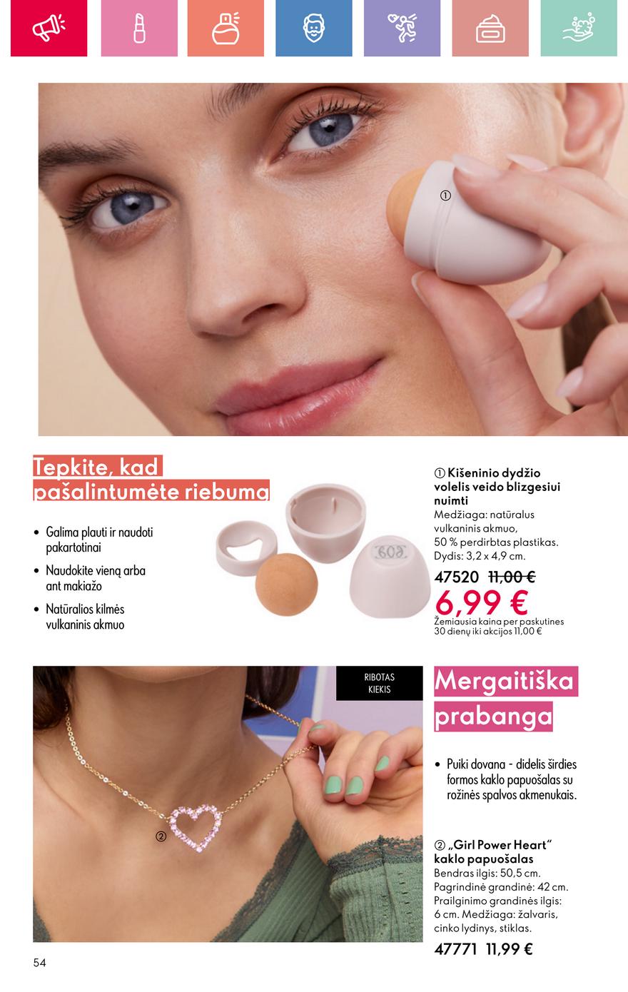 Oriflame katalogas akcijos nuo 
  2025-05-11 iki 
  2025-05-31 | Leidinukas.lt puslapis 54