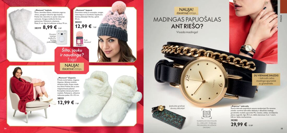 Oriflame katalogas akcijos nuo 
  2019-12-01 iki 
  2019-12-31 | Leidinukas.lt puslapis 18