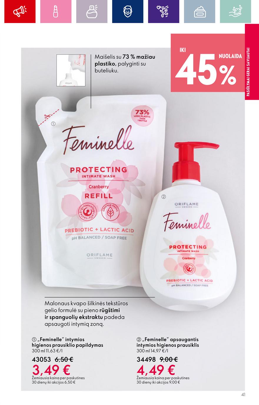 Oriflame katalogas akcijos nuo 
  2023-08-23 iki 
  2023-09-12 | Leidinukas.lt puslapis 41