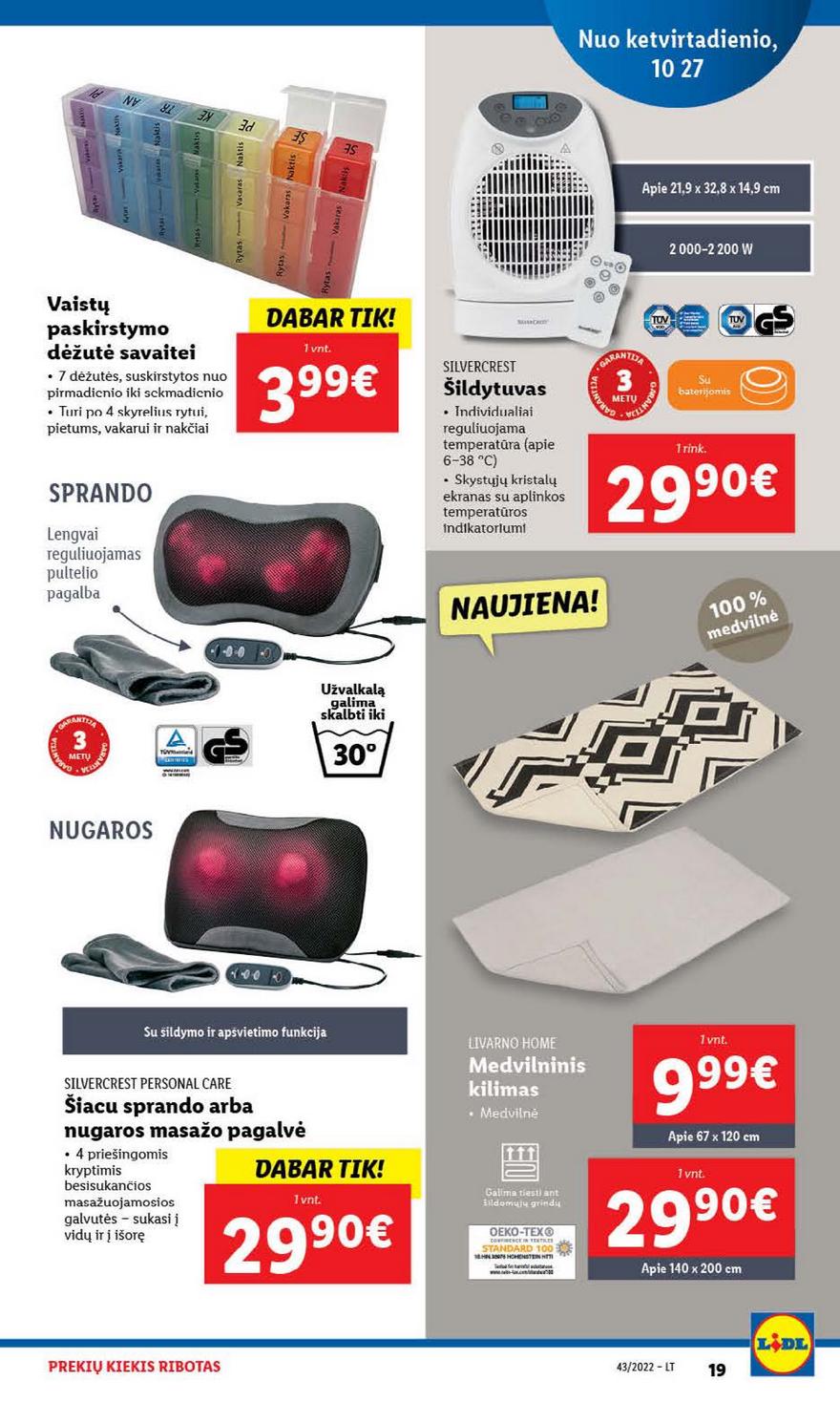 Ldil ne maisto leidinys akcijos nuo 
  2022-10-24 iki 
  2022-10-30 | Leidinukas.lt puslapis 19