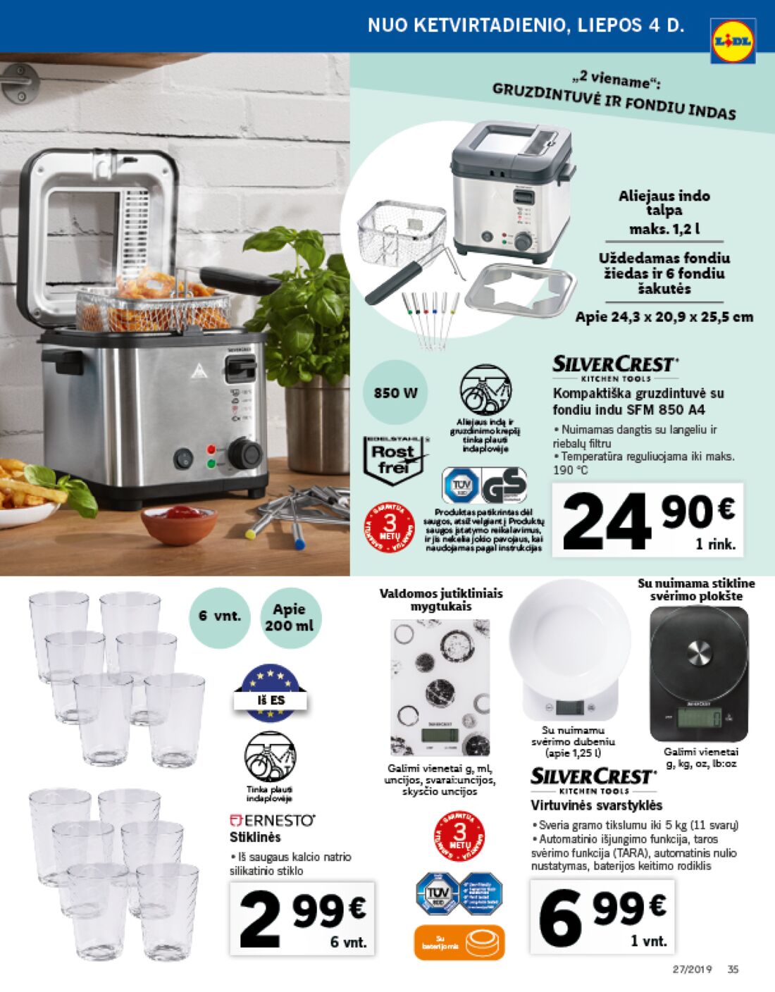 Lidl savaitinis leidinys akcijos nuo 
  2019-07-01 iki 
  2019-07-07 | Leidinukas.lt puslapis 35