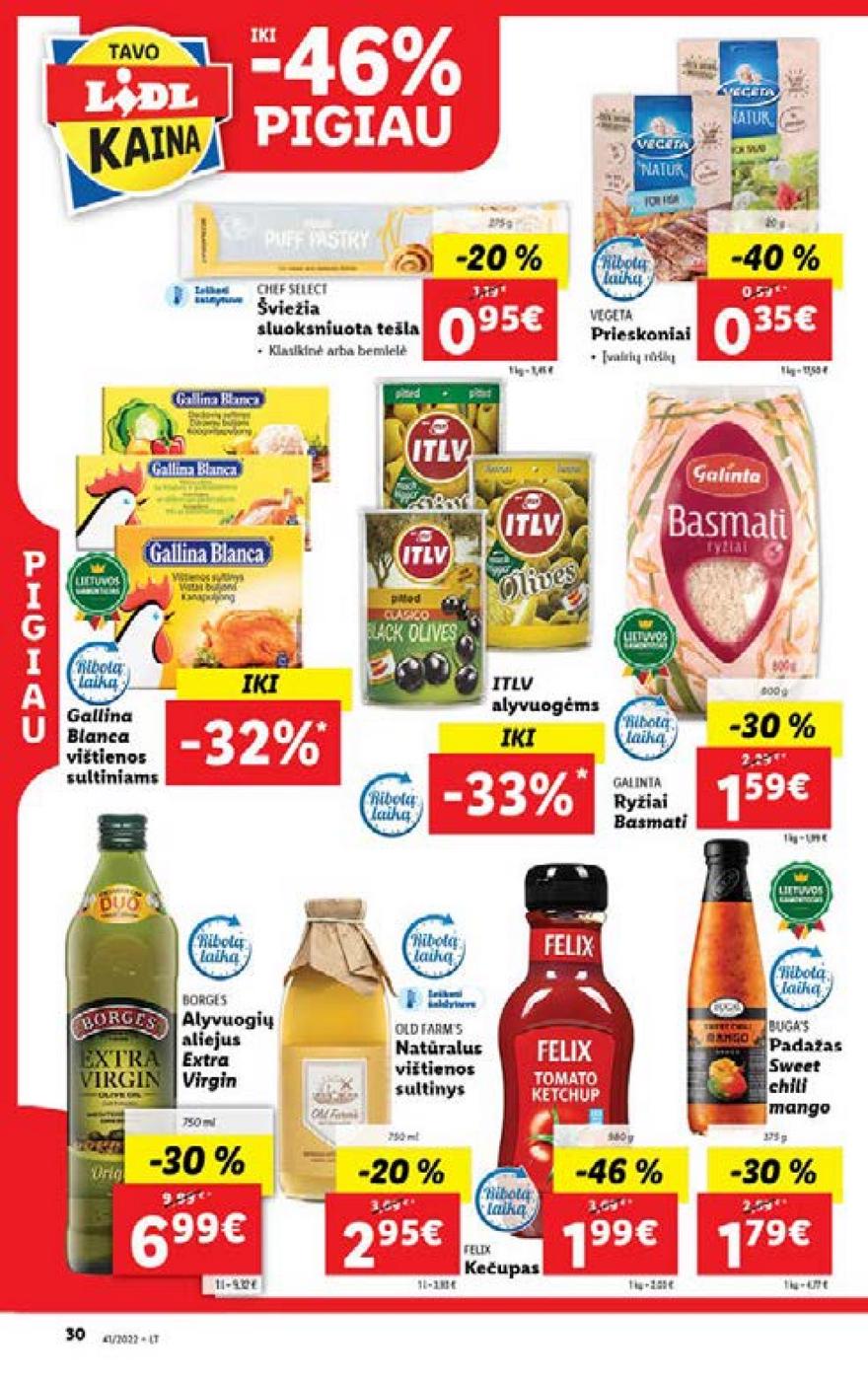 Ldil maisto leidinys akcijos nuo 
  2022-10-10 iki 
  2022-10-16 | Leidinukas.lt puslapis 30