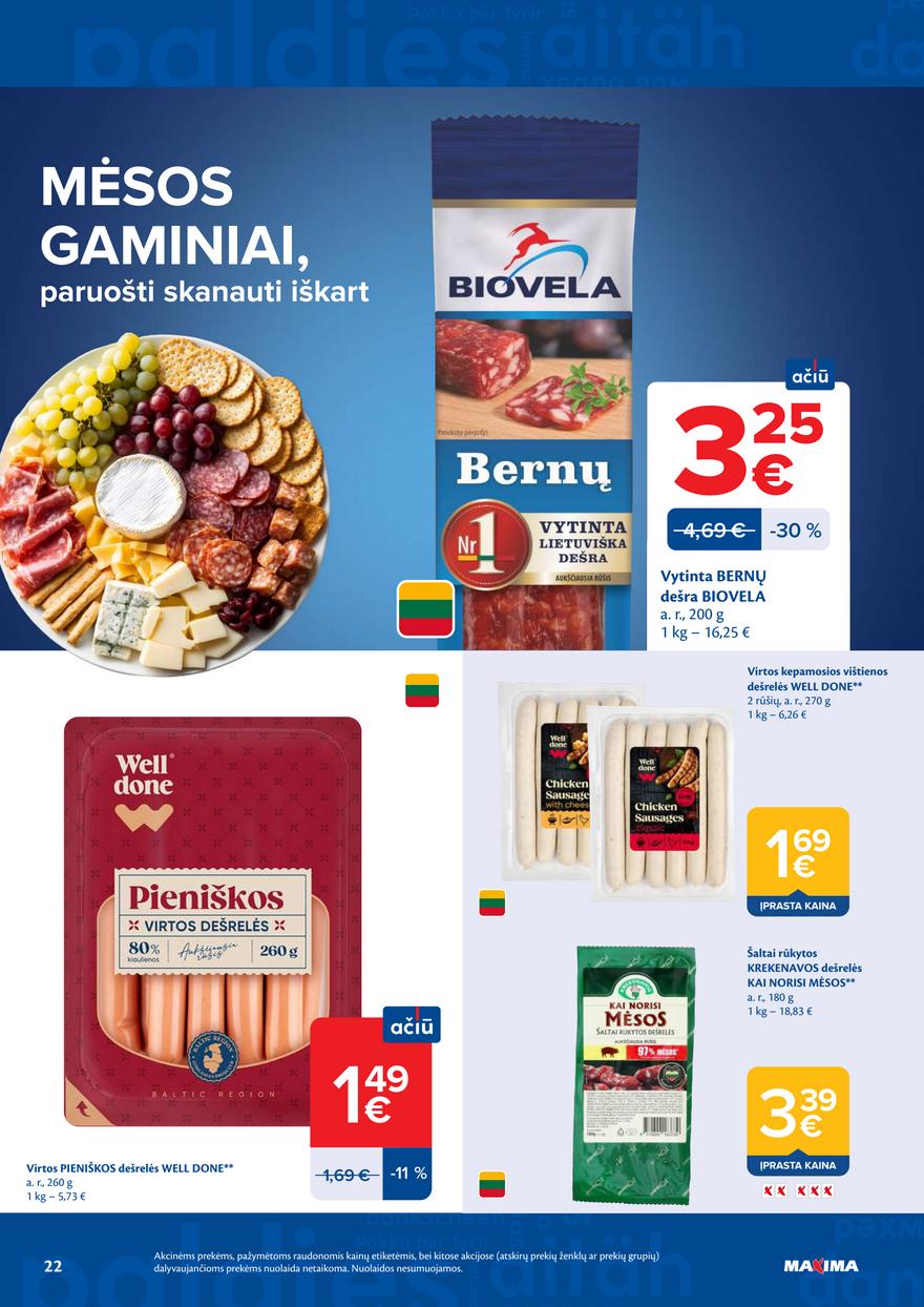 Maxima leidinukas akcijos nuo 
  2026-05-12 iki 
  2026-05-18 | Leidinukas.lt puslapis 22