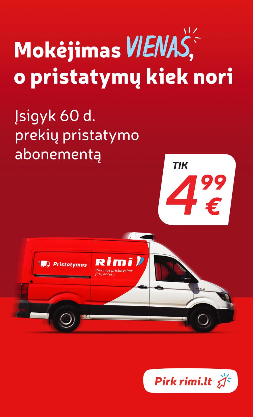 Rimi savaitinis leidinys 40 akcijos nuo 
  2024-10-01 iki 
  2024-10-07 | Leidinukas.lt puslapis 23