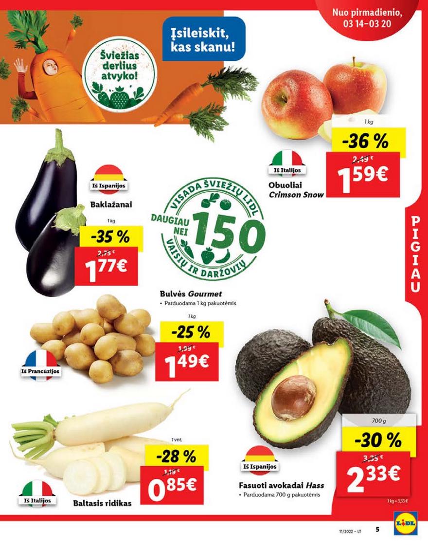 Ldil maisto leidinys akcijos nuo 
  2022-03-14 iki 
  2022-03-20 | Leidinukas.lt puslapis 5
