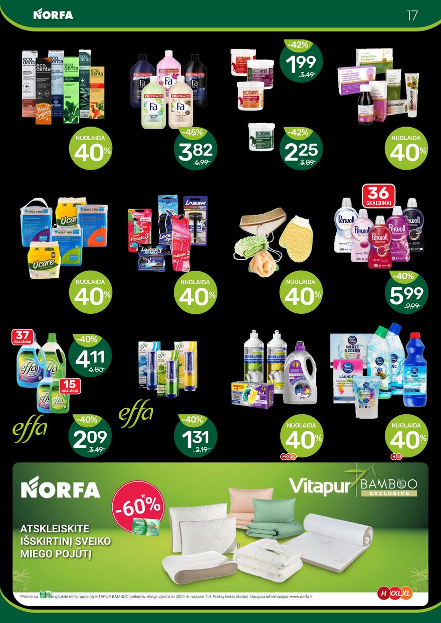 Norfos kaininis leidinys akcijos nuo 
  2023-11-16 iki 
  2023-11-29 | Leidinukas.lt puslapis 17