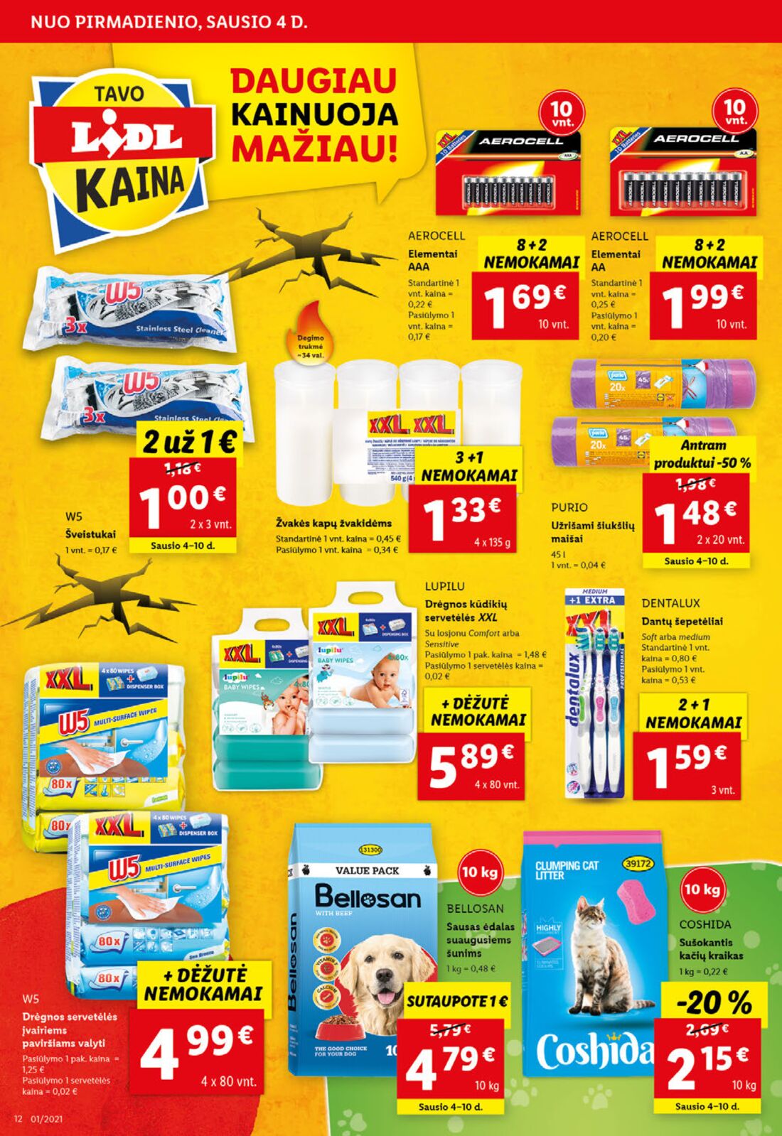 Lidl savaitinis leidinys akcijos nuo 
  2021-01-04 iki 
  2021-01-10 | Leidinukas.lt puslapis 12