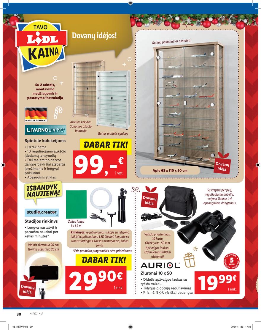 Ldil ne maisto leidinys akcijos nuo 
  2021-11-29 iki 
  2021-12-05 | Leidinukas.lt puslapis 30
