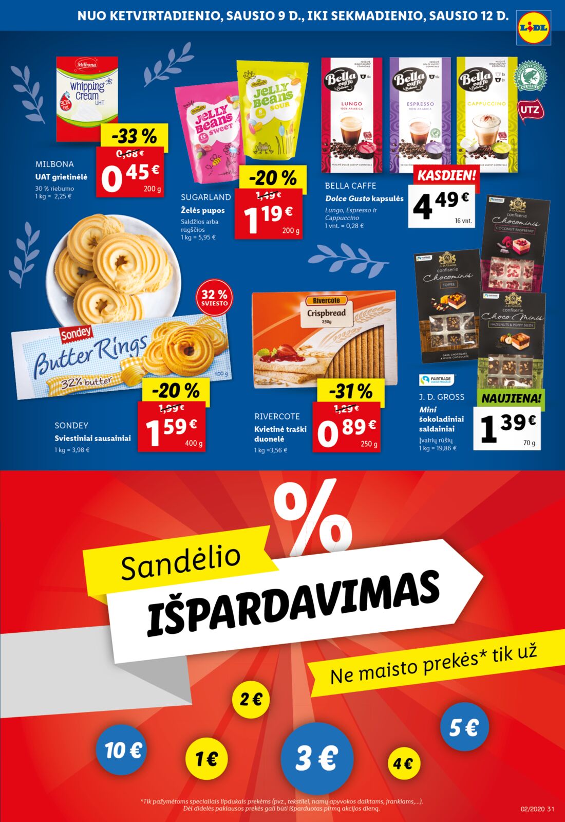 Lidl savaitinis leidinys akcijos nuo 
  2020-01-06 iki 
  2020-01-12 | Leidinukas.lt puslapis 31