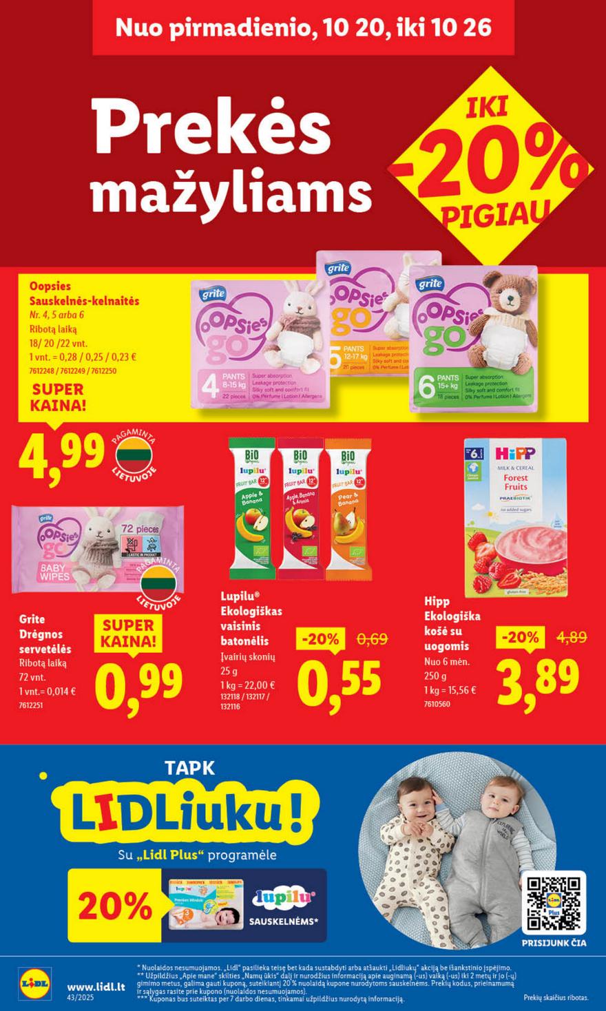 Lidl leidinys naujas akcijos nuo 
  2025-10-20 iki 
  2025-10-26 | Leidinukas.lt puslapis 46