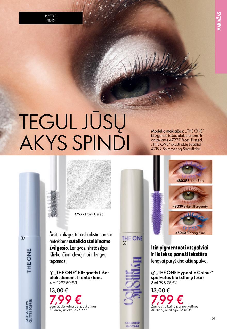 Oriflame katalogas akcijos nuo 
  2026-02-18 iki 
  2026-03-10 | Leidinukas.lt puslapis 51
