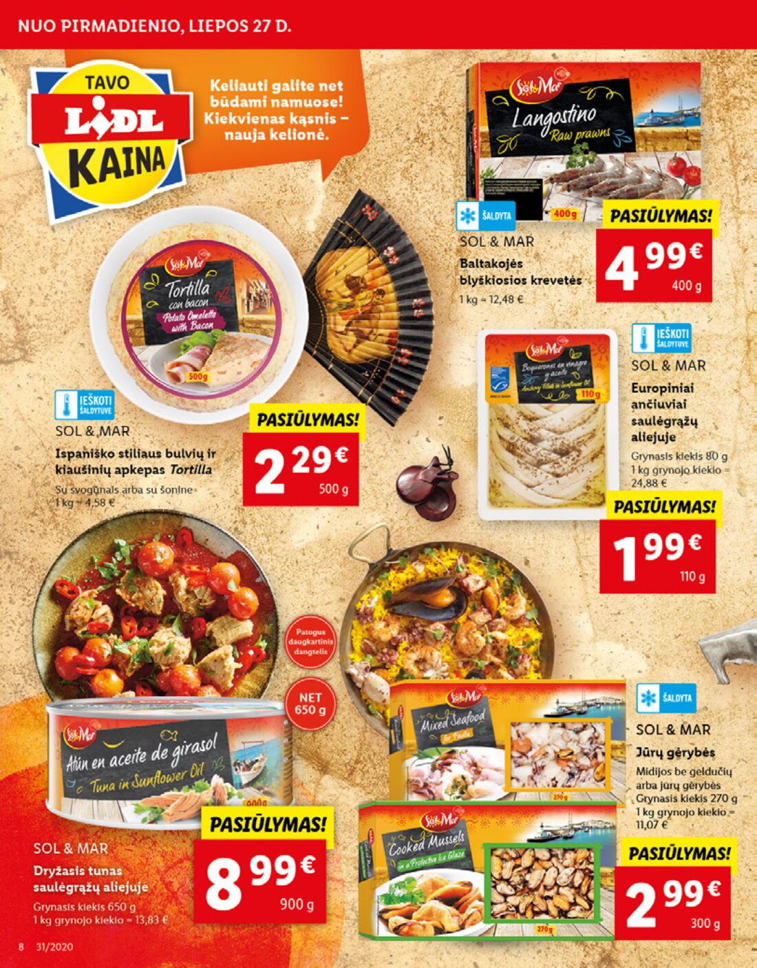 Lidl savaitinis leidinys akcijos nuo 
  2020-07-27 iki 
  2020-08-02 | Leidinukas.lt puslapis 8
