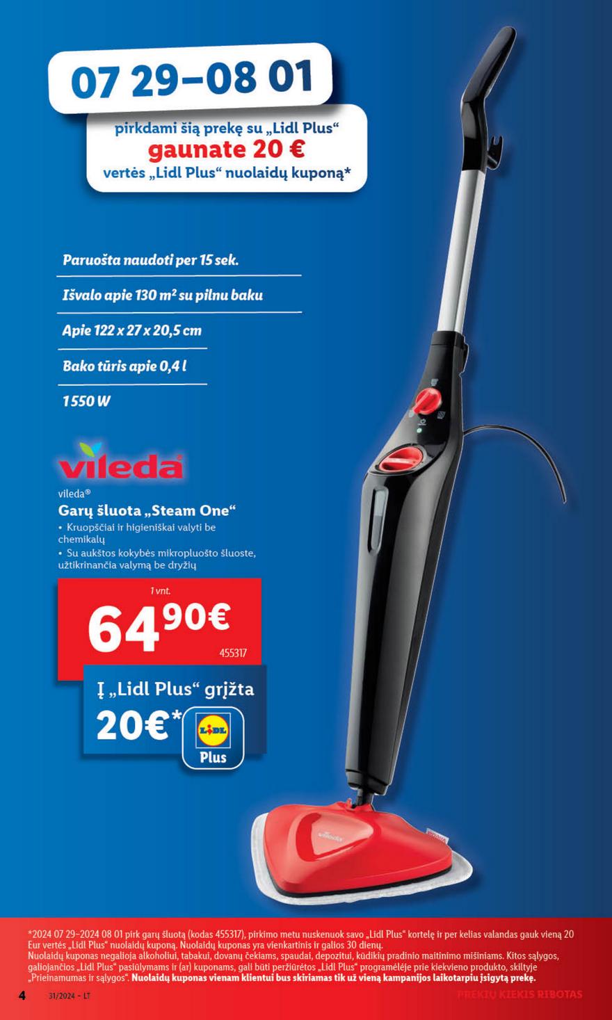 Lidl leidinys akcijos nuo 
  2024-07-29 iki 
  2024-08-04 | Leidinukas.lt puslapis 4