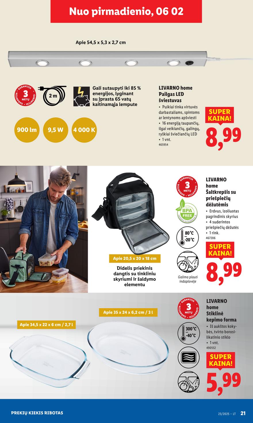 Lidl ne maisto leidinys akcijos nuo 
  2025-06-02 iki 
  2025-06-08 | Leidinukas.lt puslapis 21
