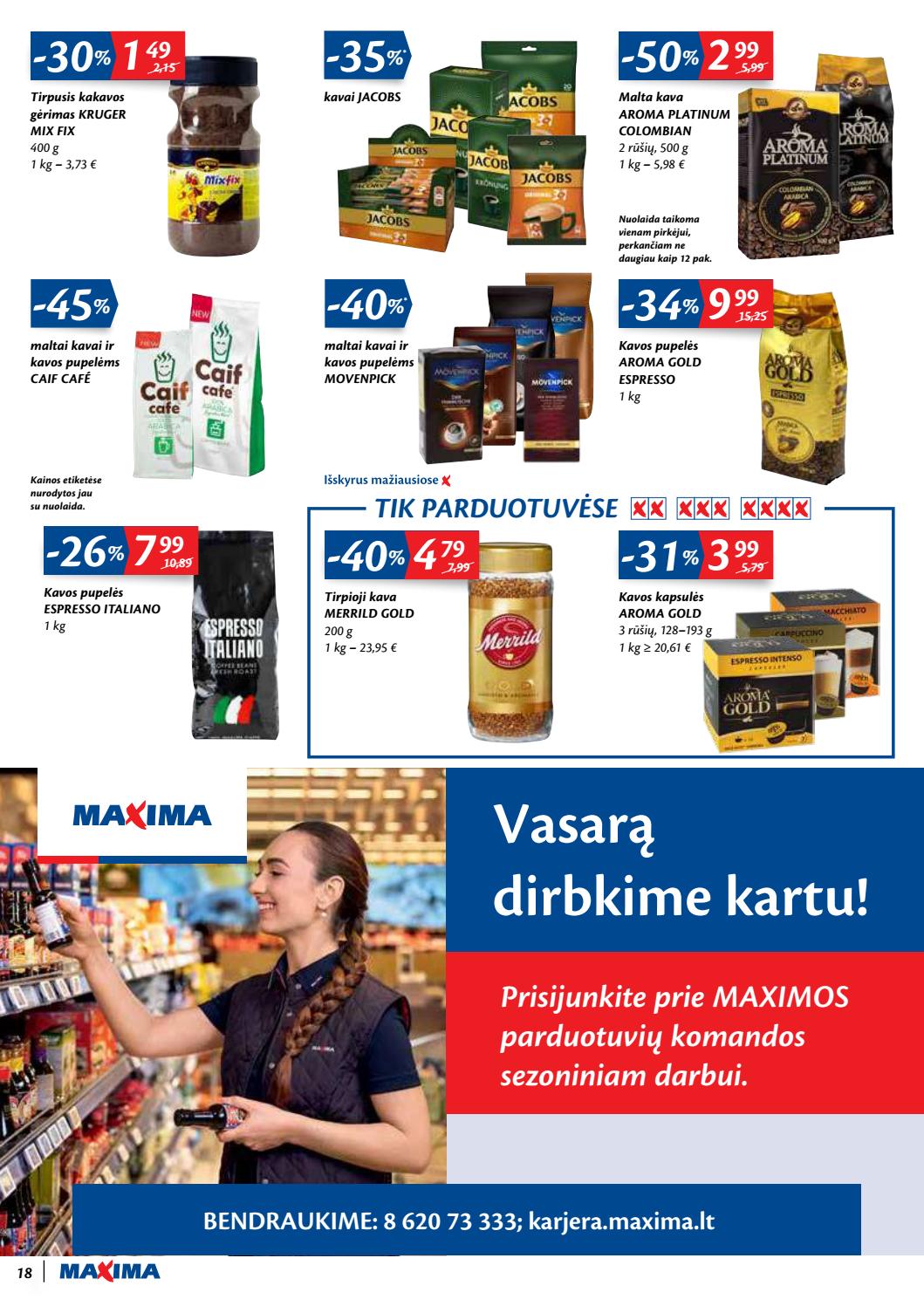 Maxima kaininis leidinys akcijos nuo 
  2020-06-02 iki 
  2020-06-08 | Leidinukas.lt puslapis 18