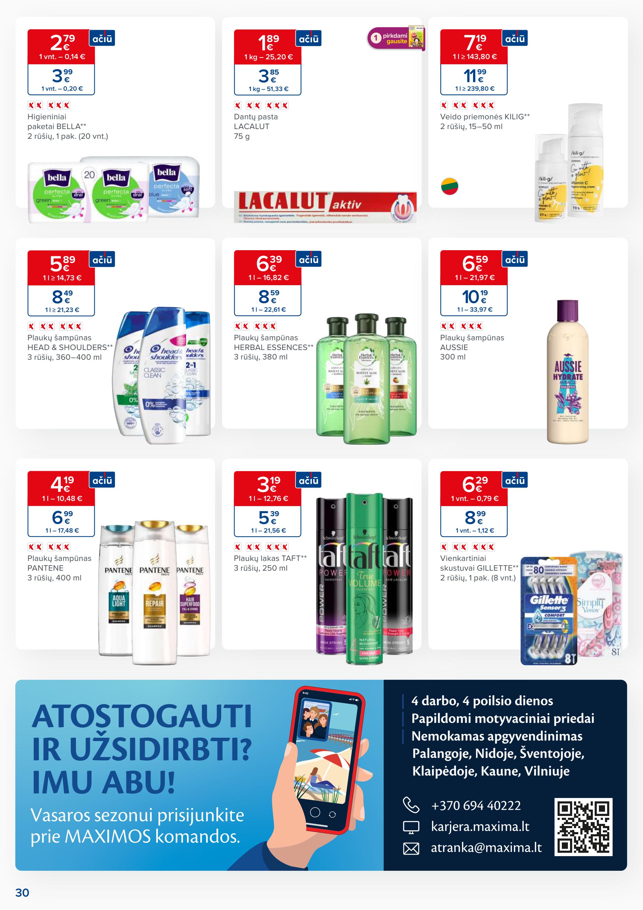 Maxima kaininis leidinys akcijos nuo 
  2023-06-06 iki 
  2023-06-12 | Leidinukas.lt puslapis 30
