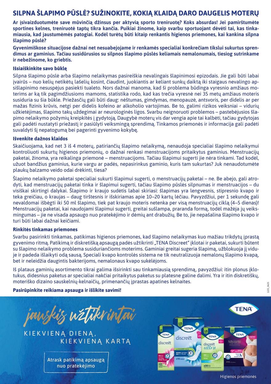 Euro vaistinė katalogas akcijos nuo
2025-07-01 iki
2025-07-31 | Leidinukas.lt puslapis 20