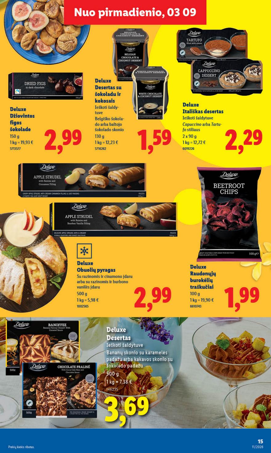 Lidl leidinys naujas akcijos nuo 
  2026-03-09 iki 
  2026-03-15 | Leidinukas.lt puslapis 15