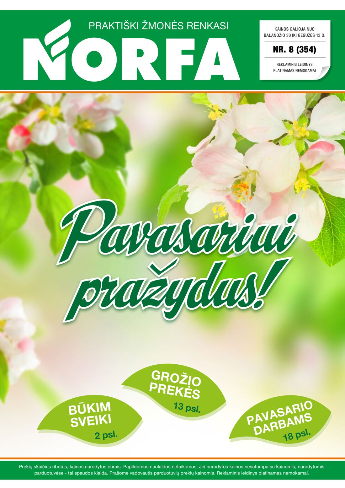 Norfa kaininis leidinys akcijos nuo 
  2020-04-30 iki 
  2020-05-13 | Leidinukas.lt puslapis 1