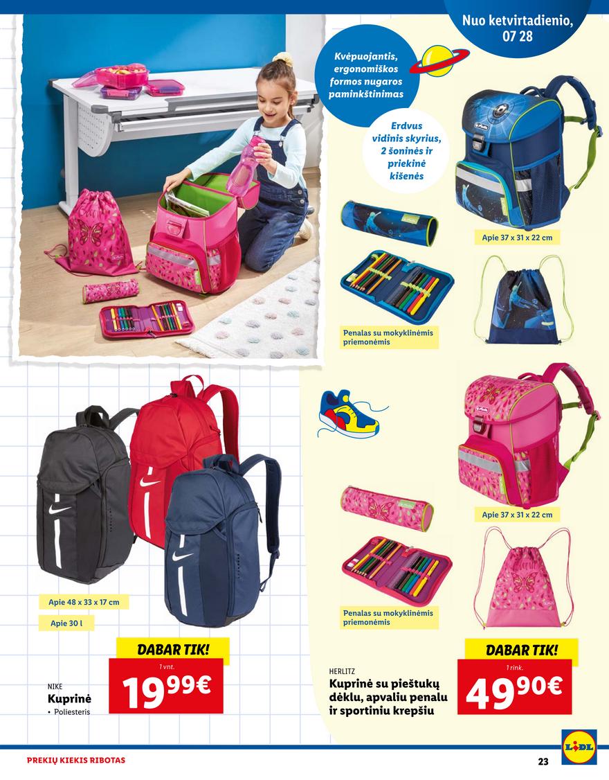 Lidl pasiūlymai akcijos nuo 
  2022-07-28 iki 
  2022-08-31 | Leidinukas.lt puslapis 23