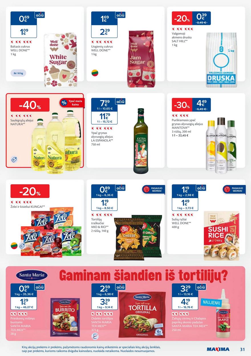 Maxima savaitinis leidinys akcijos nuo 
  2025-07-22 iki 
  2025-07-28 | Leidinukas.lt puslapis 31