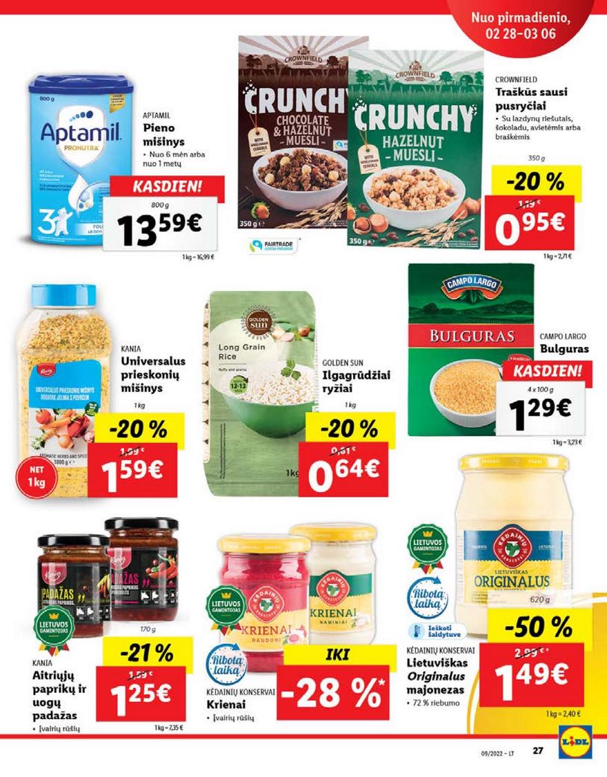 Ldil maisto leidinys akcijos nuo 
  2022-02-28 iki 
  2022-03-06 | Leidinukas.lt puslapis 27