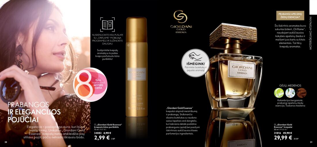 Oriflame katalogas akcijos nuo 
  2020-03-01 iki 
  2020-03-31 | Leidinukas.lt puslapis 11